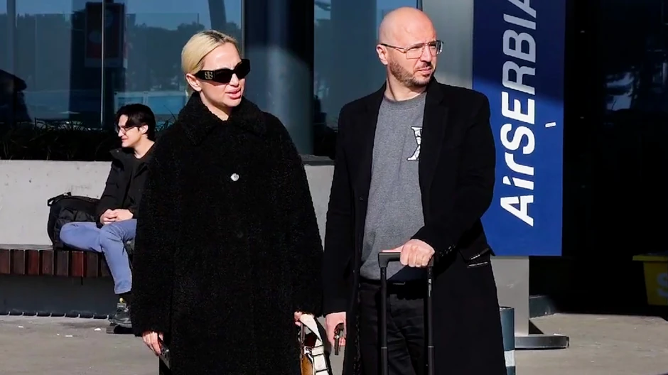 Maja Berović sa mužem