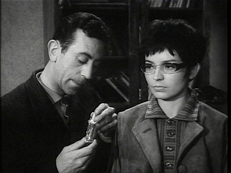 Jan Kobuszewski and Janina Traczykana in the series 