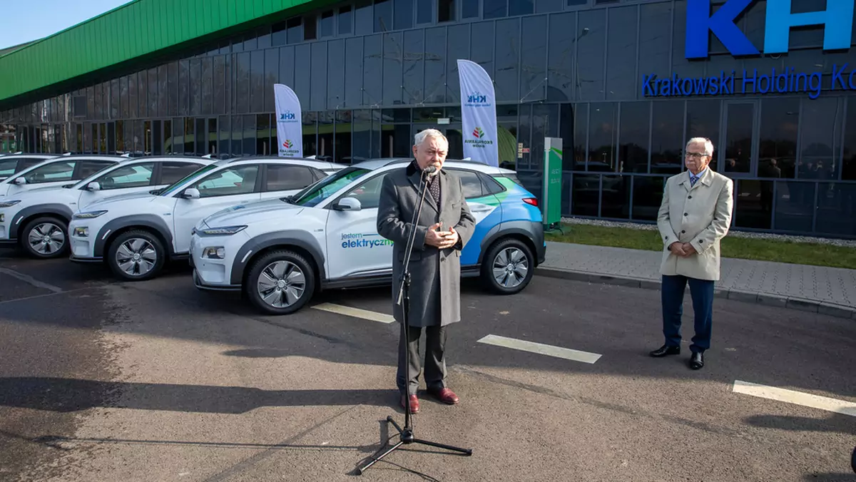 Hyundai'e Kona Electric dla Krakowa 