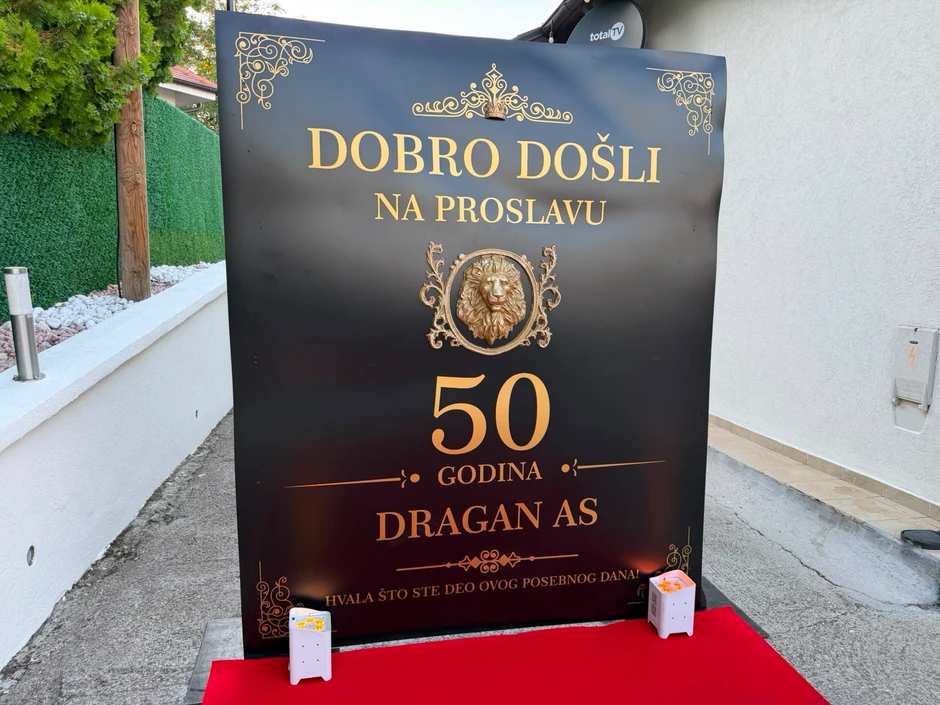 Dragan Stanković, proslava rođendana