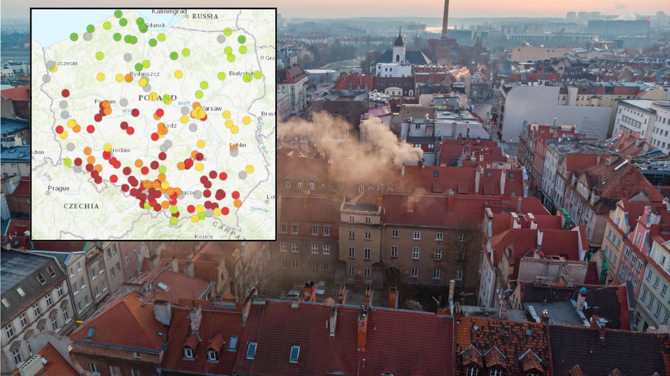 Smog zaatakował. Polskie miasto z najgorszym indeksem jakości powietrza ...