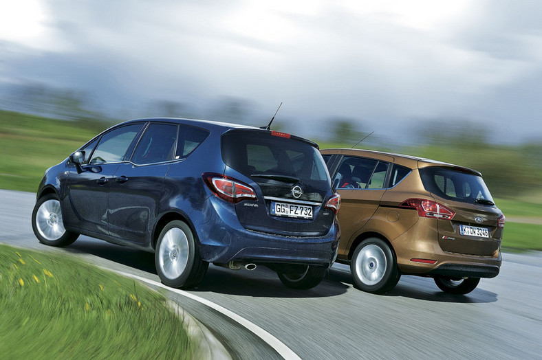 Opel Meriva kontra Ford B-Max