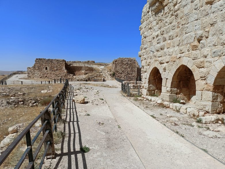 Zamek Al-Karak w Jordanii