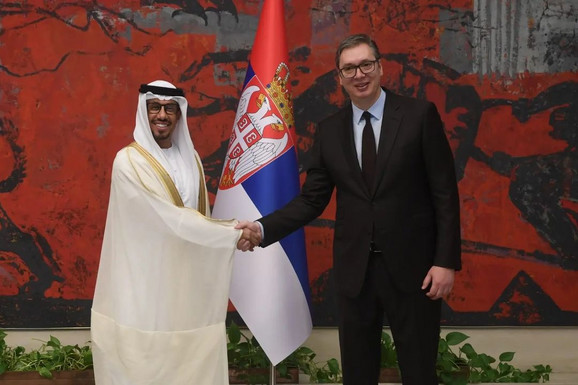 "OSEĆAJTE SE U BEOGRADU KAO KOD SVOJE KUĆE" Vučić primio akreditivna pisma ambasadora UAE (FOTO)