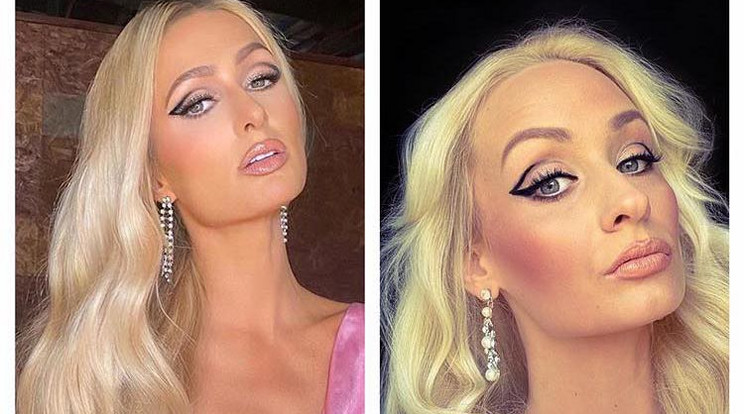 Dénes Nóra nem csak szépségével vonzza a tekinteteket: akár Paris Hilton ikertestvére is lehetne!