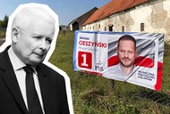 Kampania PiS. Za chwilę cały region zostanie wytapetowany twarzą Janusza Cieszyńskiego.