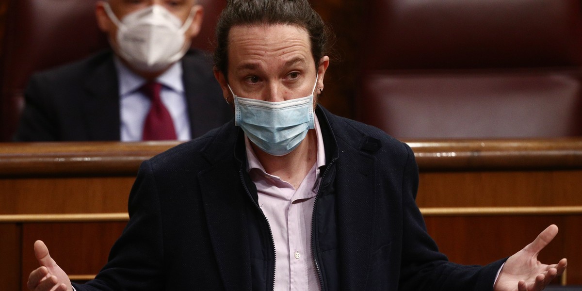 Pablo Iglesias po rezygnacji ze stanowiska domaga się rekompensaty.