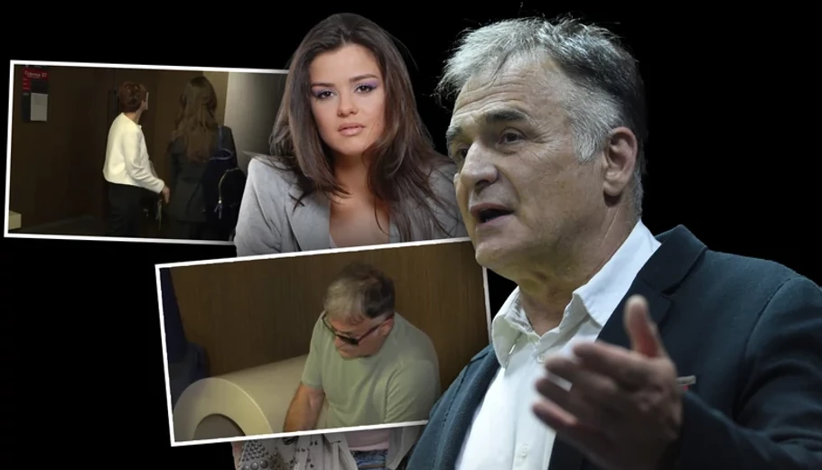 Danijela Štajnfeld i Branislav Lečić (Foto: Ringier/Aleksandar Dimitrijević/Dejan Živančević/Screenshot TV Blic)