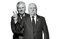 Kwaśniewski i Wałęsa