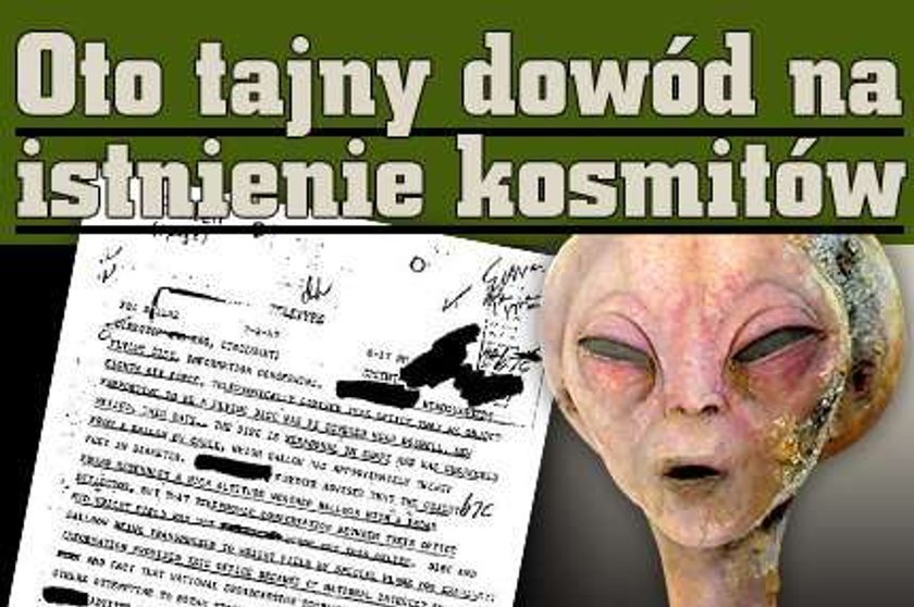 FBI potwierdza: Kosmici istnieją