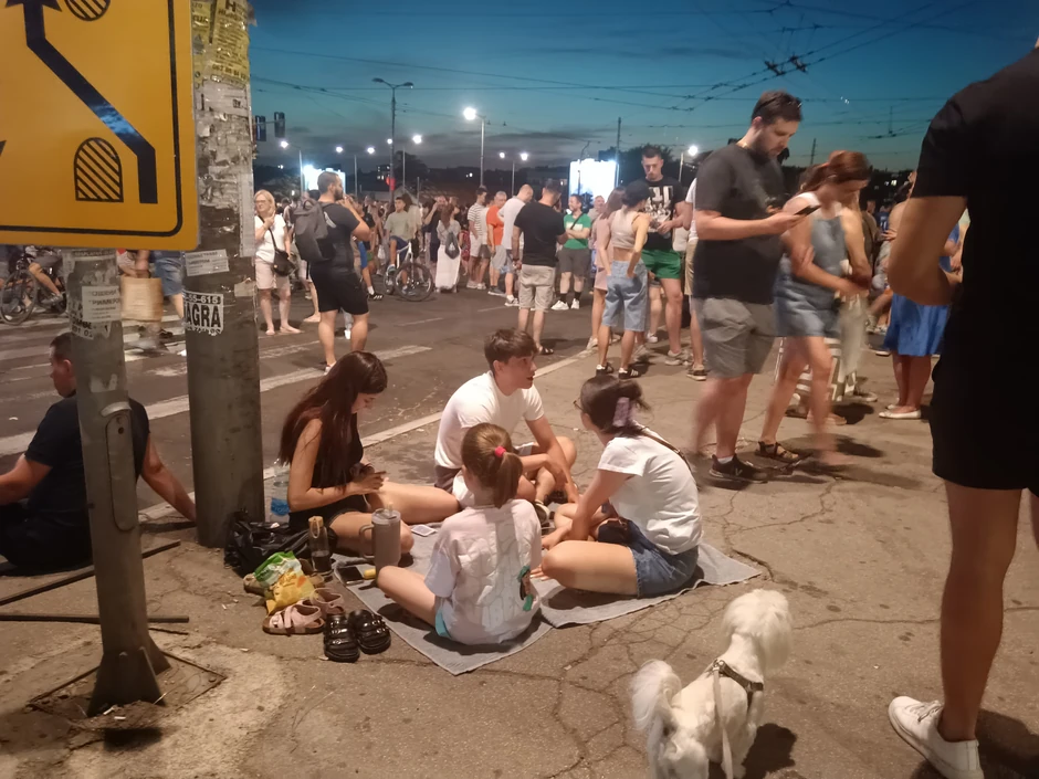 Ustanička i Vojislava Ilića blokada