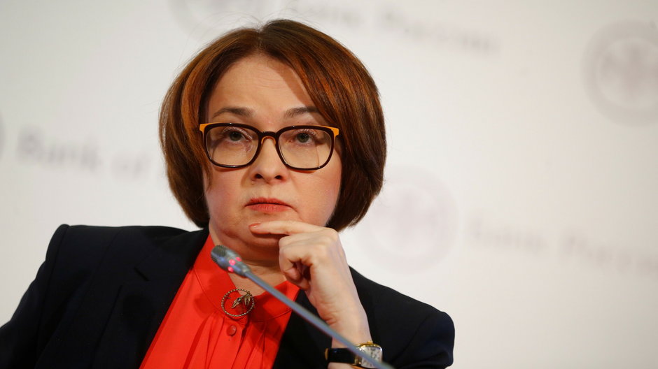 Elvira Nabiullina, szefowa rosyjskiego banku centralnego