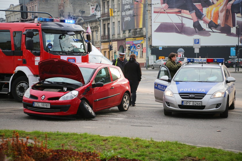 Wypadek na skrzyżowaniu Zachodniej i Ogrodowej 