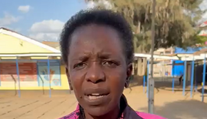 Tumaini Primary School headteacher Millicent Kefa