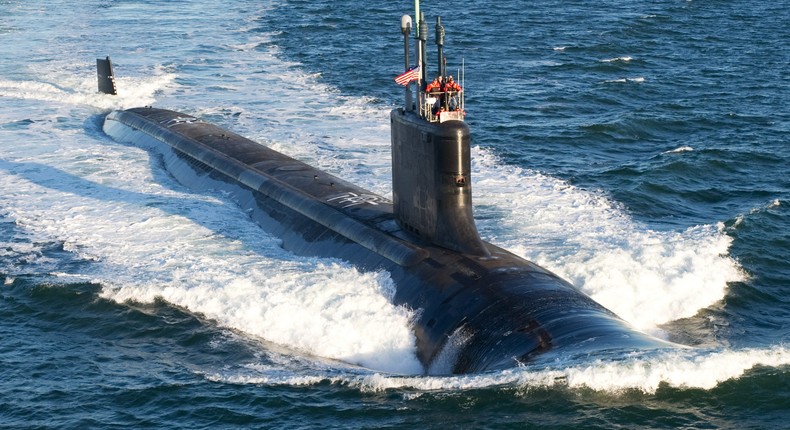 Submarines like this US Navy Virginia-class boat are key to American naval power in the Indo-Pacific.DoD Photo