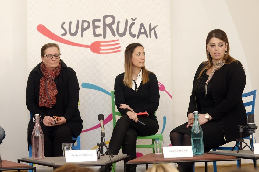 Katarina Bošković, Snežana Knežević i Ana Todorović