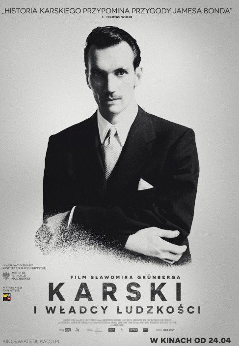 Plakat do filmu Karski i Władcy Ludzkości, fot. filmweb.pl