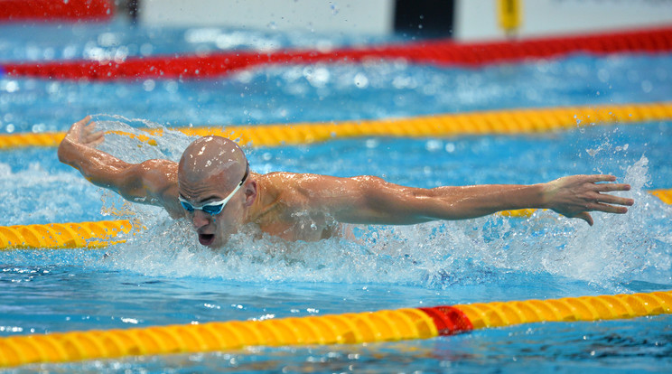 Cseh László továbbra is olimpiai aranyra vágyik / Fotó: AFP