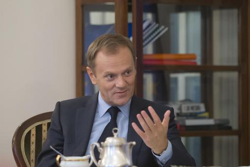 Szef Rady Europejskiej i były premier Polski Donald Tusk 