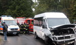 Wypadek busa. 12 dzieci rannych!