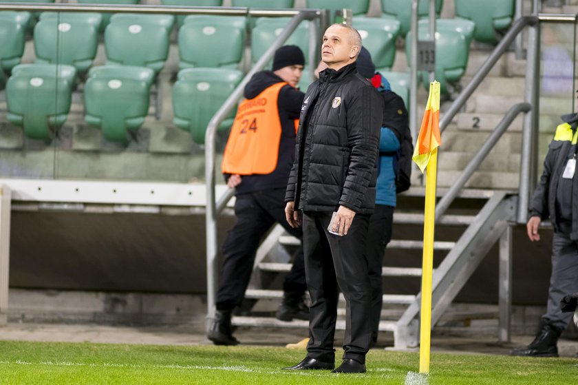 Pilka nozna. Ekstraklasa. Slask Wroclaw - Jagiellonia Bialystok. 08.03.2019