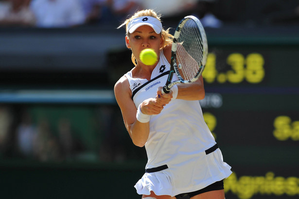 Agnieszka Radwańska w finale turnieju w Stanford