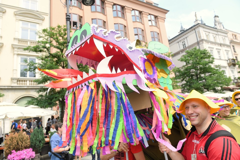 Wielka Parada Smoków przeszła przez Kraków