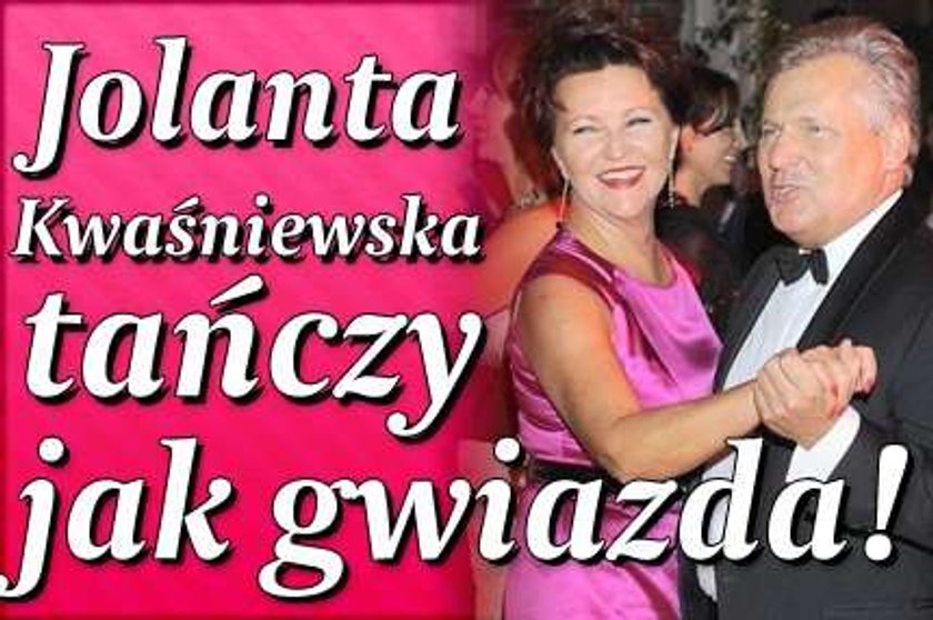 Jolanta Kwaśniewska. Tańczy jak gwiazda. Zobacz!