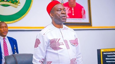 Anambra State Governor, Charles Chukwuma Soludo. [Twitter:@AnambraNewMedia]