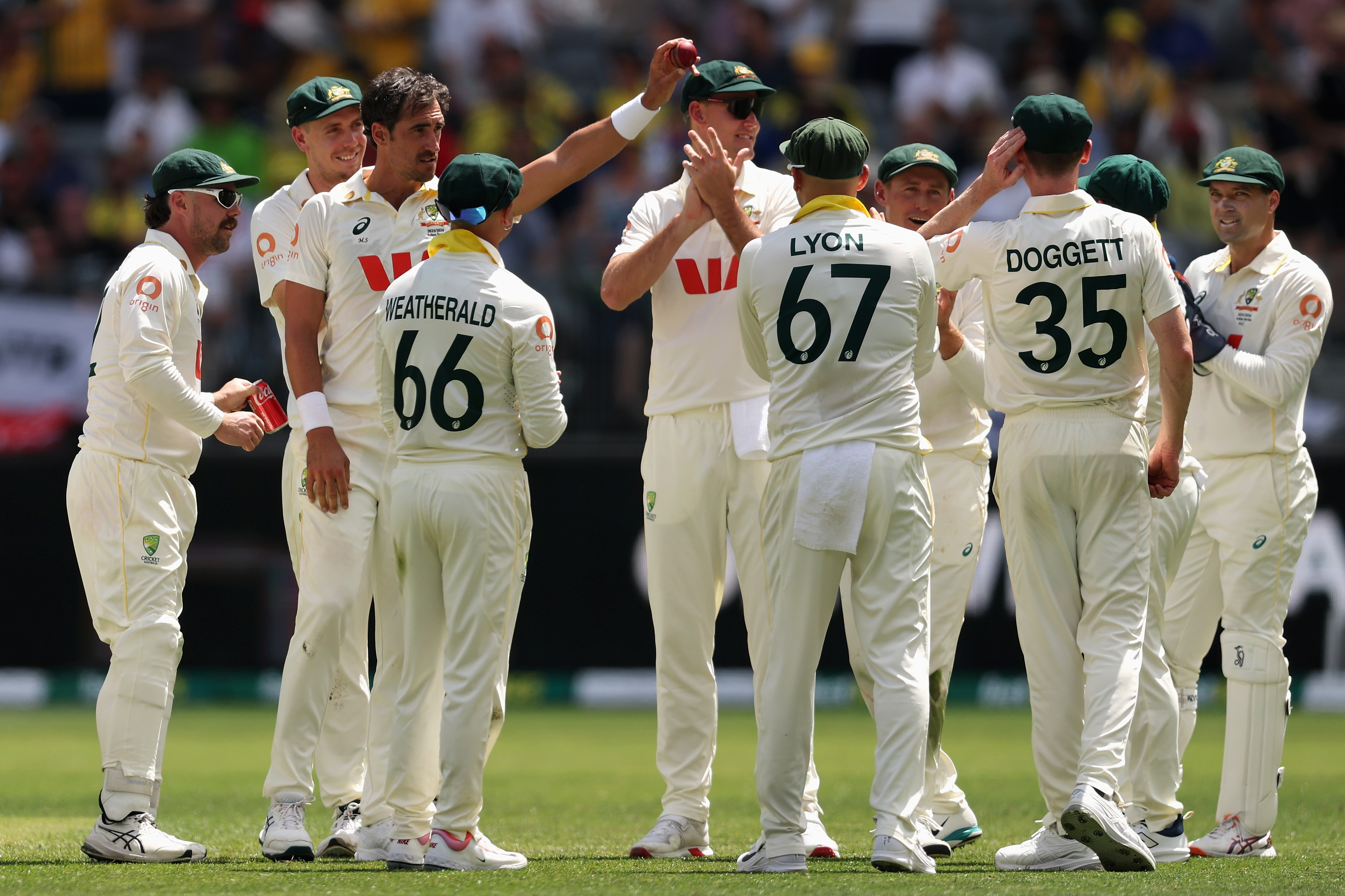 Starc's 100th Ashes victim: England collapse to 172 in Perth
