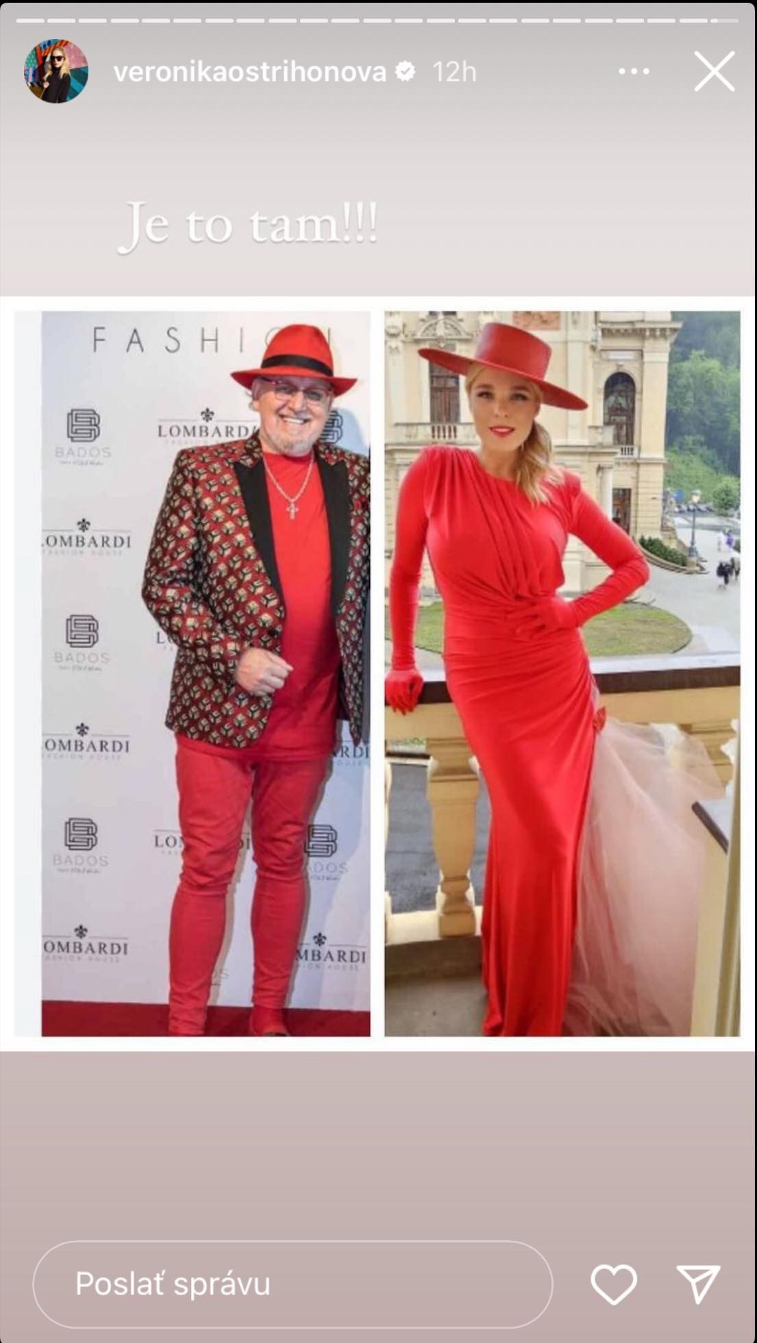 Veronika si zažartovala na vlastný účet.