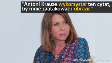 Katarzyna Kolenda-Zaleska: Antoni Krauze mnie obraził