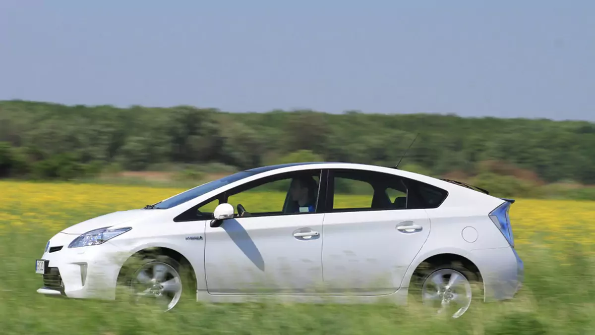 Toyota Prius swoje zalety ujawnia w korkach