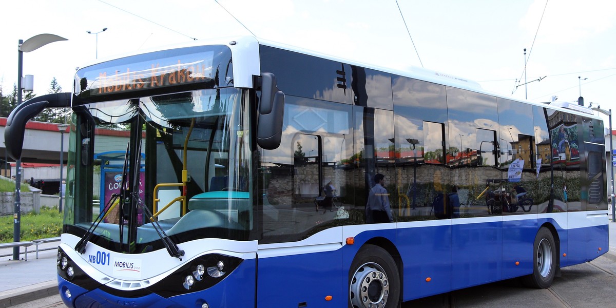 Nowa szata graficzna autobusów w Krakowie