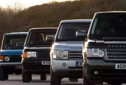 Range Rover czterdziestolatkiem