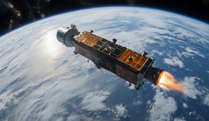 Satelit u blizini Zemlje