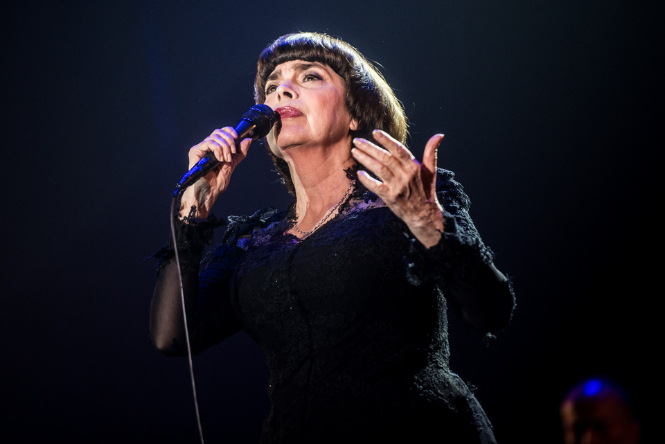 Mireille Mathieu - koncert we Wrocławiu