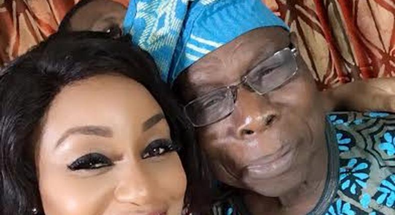 Rita Dominic and Obasanjo