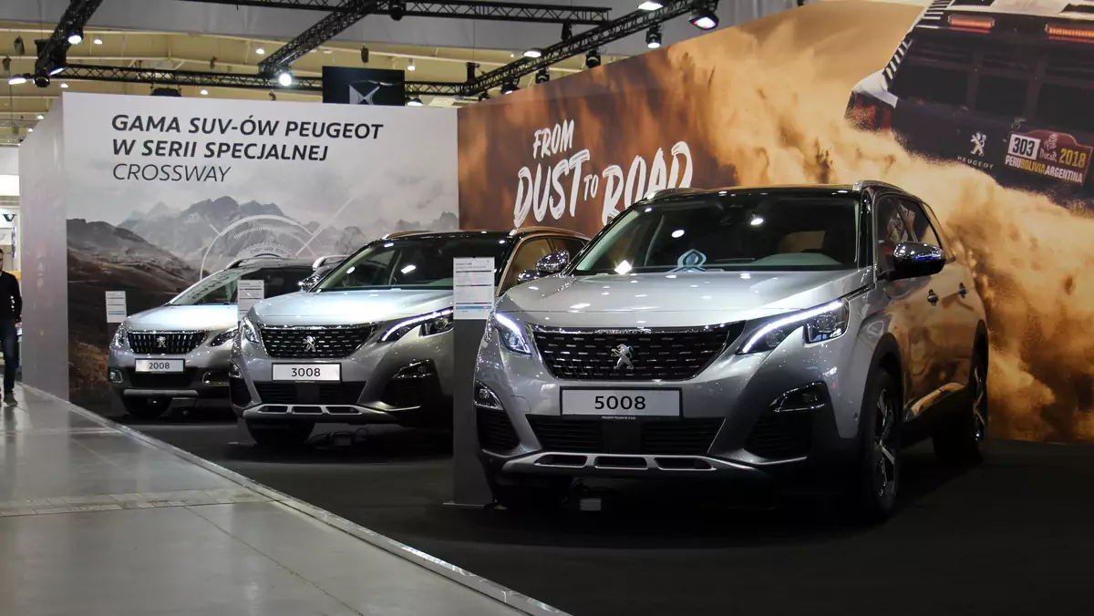 Peugeot podczas Poznań Motor Show