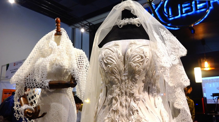 Suknie ślubne, które zostały wydrukowane techniką 3D