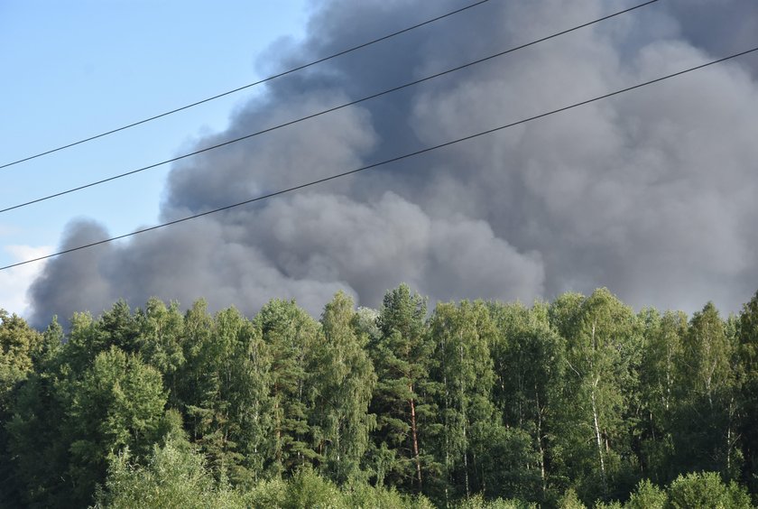 Pożar na Dolnym Śląsku. Płonie składowisko odpadów