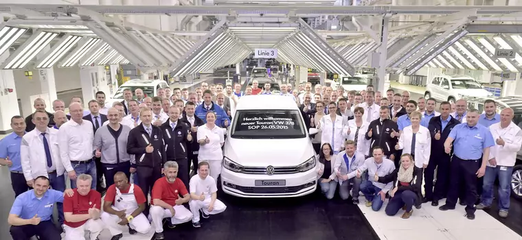 Nowy VW Touran w produkcji