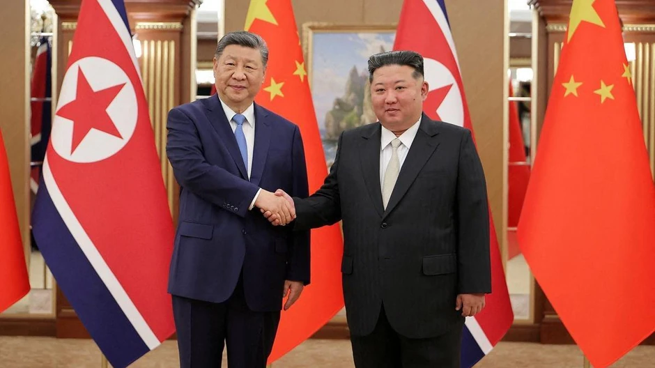 Si Đinping i Kim Džong Un | Foto: KCNA