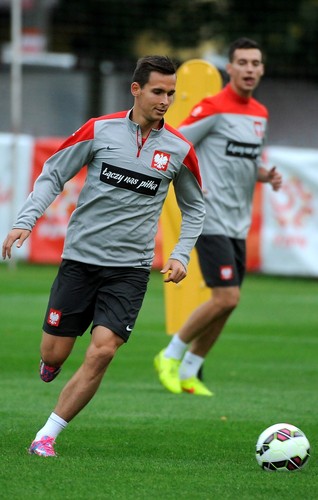 Polscy piłkarze szykują się do meczu z Gibraltarem