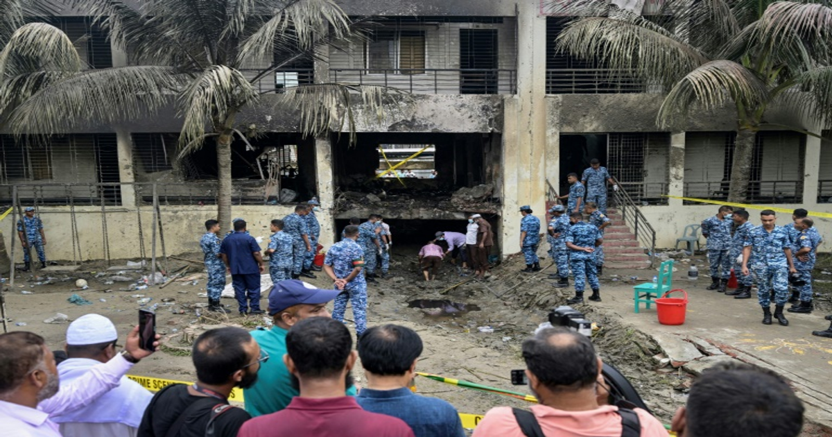 Bangladesh : le bilan du crash d'avion monte à 27 morts