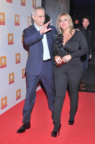 Zygmunt Solorz-Żak i Karolina Szostak