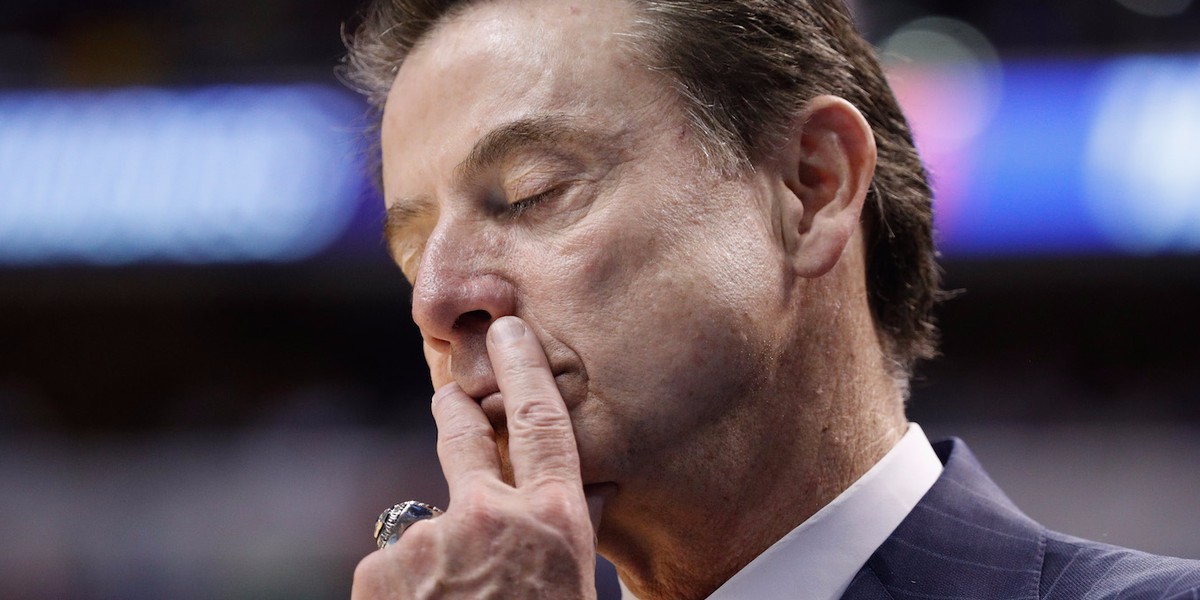 Rick Pitino ousted after University of Louisville is linked to college basketball bribery scandal