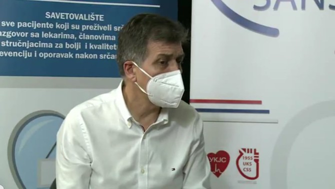 Dr Nebojša Krstić, kardiolog iz Kliničkog centra Niš