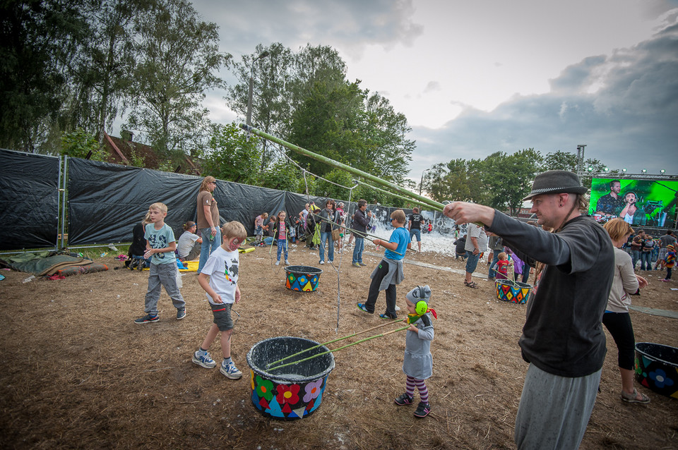 Publiczność ostatniego dnia Ostróda Reggae Festival 2014