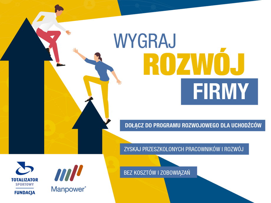 W ramach programu obywatele z Ukrainy otrzymają w pierwszej kolejności dostęp do szkoleń z języka polskiego | Fot. Materiał Partnera